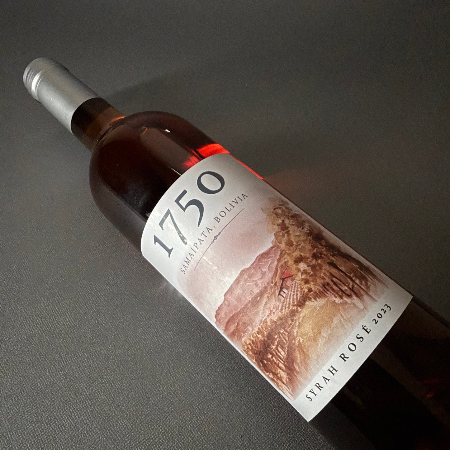 ボリビア産ワイン　1750 ロゼワイン　サマイパタ谷